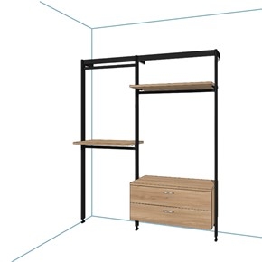 Immagine per la categoria Struttura in alluminio Cabine Armadio